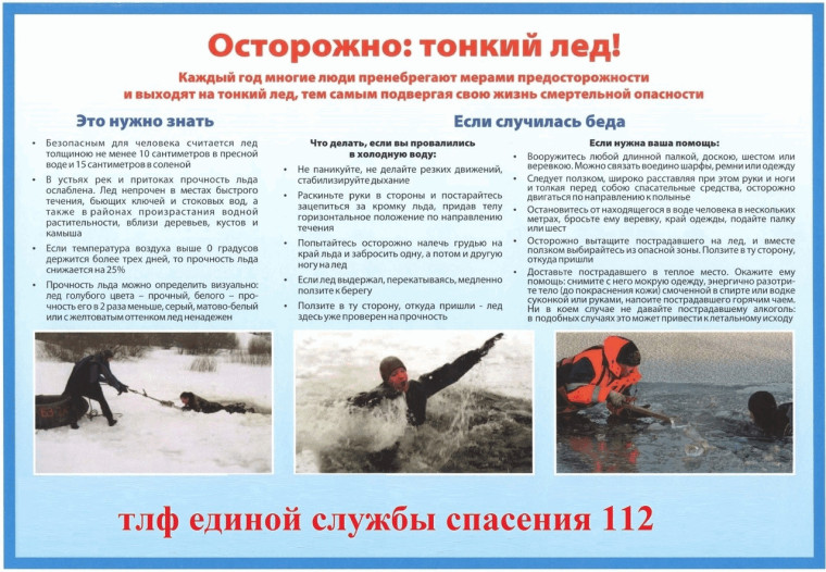Осторожно: тонкий лед!.